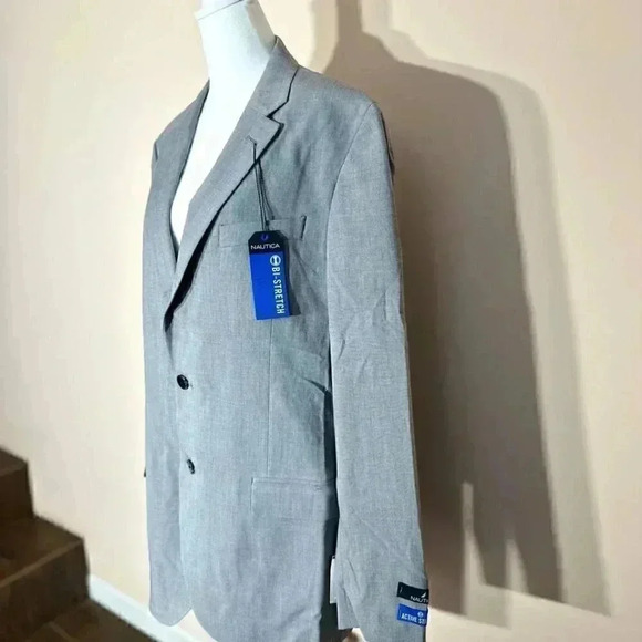 Nautica Men's Modern-Fit Bi-Stretch Suit 40L - Picture 8 of 16